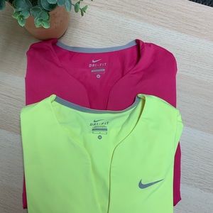 Nike 3/4 length sleeve active wear